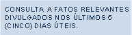 Consulta a fatos relevantes